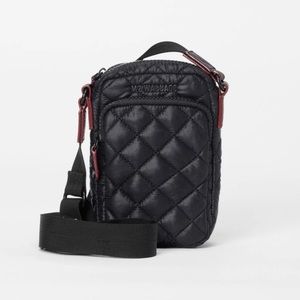 MZ Wallace Micro Metro Crossbody in Black Rec